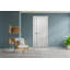 Porte standard lambrissée en bois manufacturé et en métal-65139426-65158457