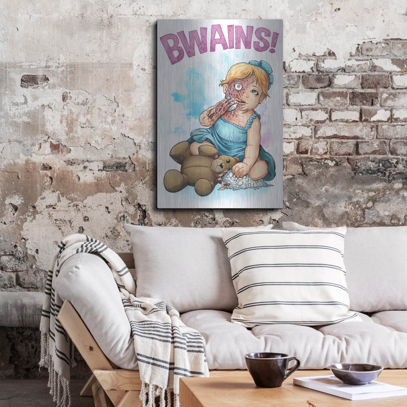 "Bwains DBH" par Flyland Designs, H 36 po x l 24 po