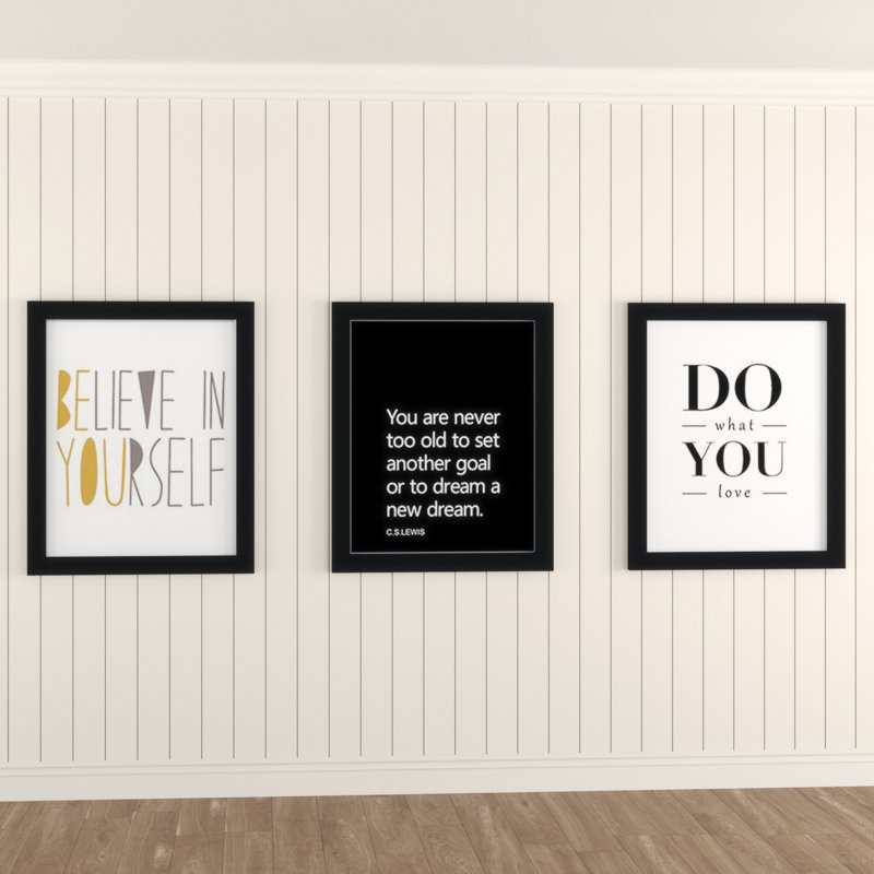 3 Piece Single Picture Frame Print