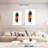 Kerner Black And Orange Feather-108543249