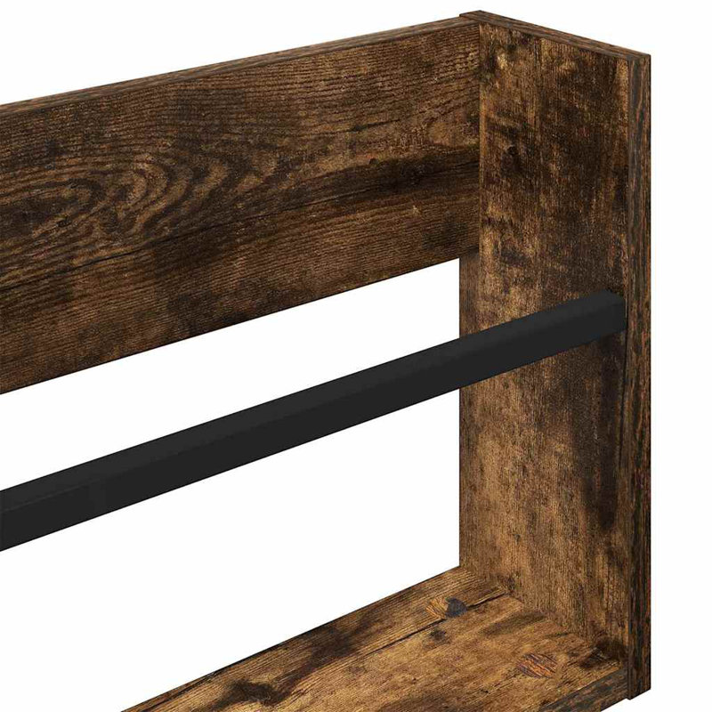 Wood Magazine Rack, Brown