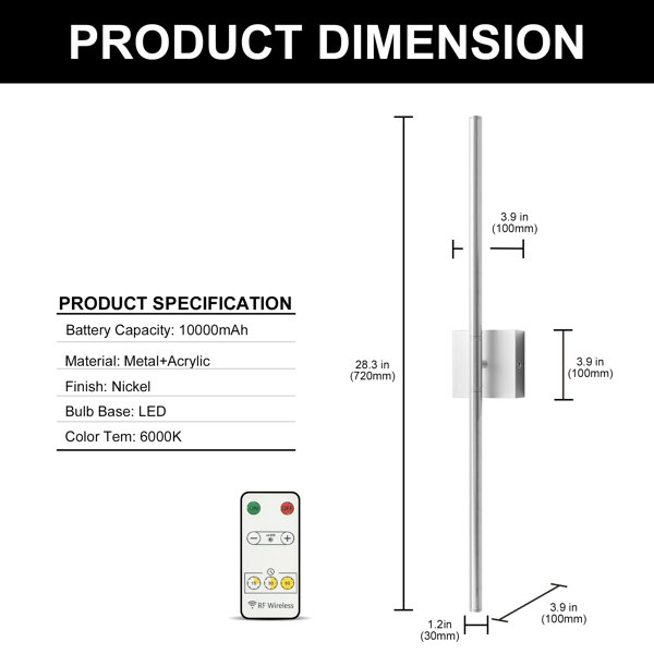 Product Dimensions