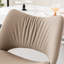 Tabouret de bar pivotant rembourré en similicuir à hauteur réglable avec structure en métal-70378434