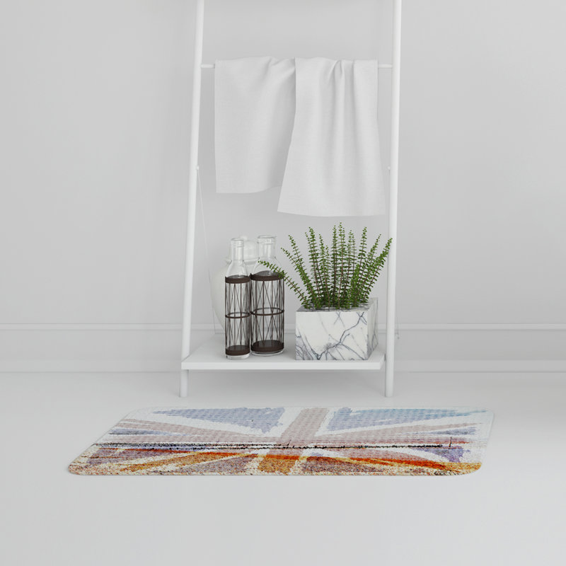 Regnier Memory Foam Non-Slip Bath Mat