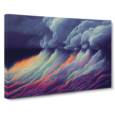 Phenomenal Thunderstorm - Wrapped Canvas Print
