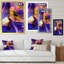 Élégance de liquide Art IV - art mural moderne sur toile-888000795-888000794