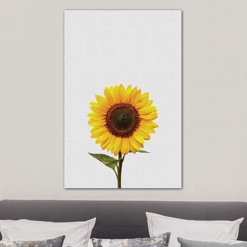 Sunflower by Orara Studio - Wrapped Canvas Print, 101.6 cm H x 66.04 cm W x 3.175 cm D