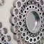 Round Cascading Angular Orbs Mirrors 9.5"-283131700