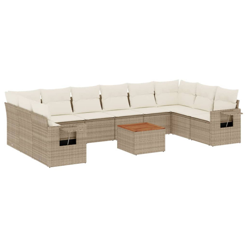 Vidaxl Garden Sofa Set Beige