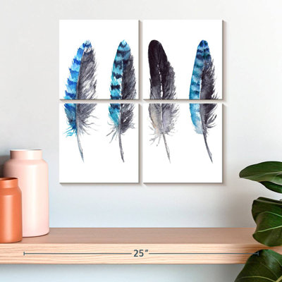 Kerner Blue Jay Feathers