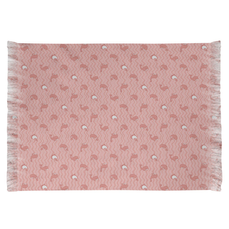 Brun baleines Tapis décoratif, non