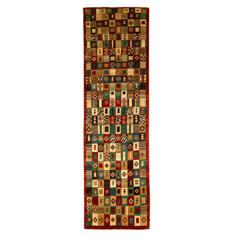 Wool Patchwork Area Rug