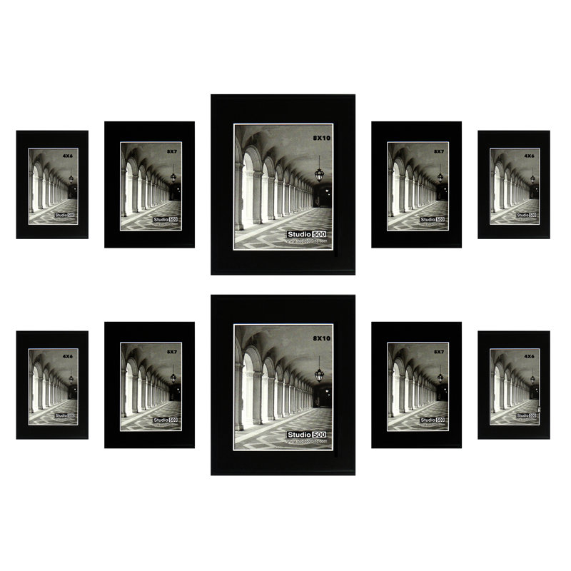 Ensemble de 10 cadres photo Glam Sleek