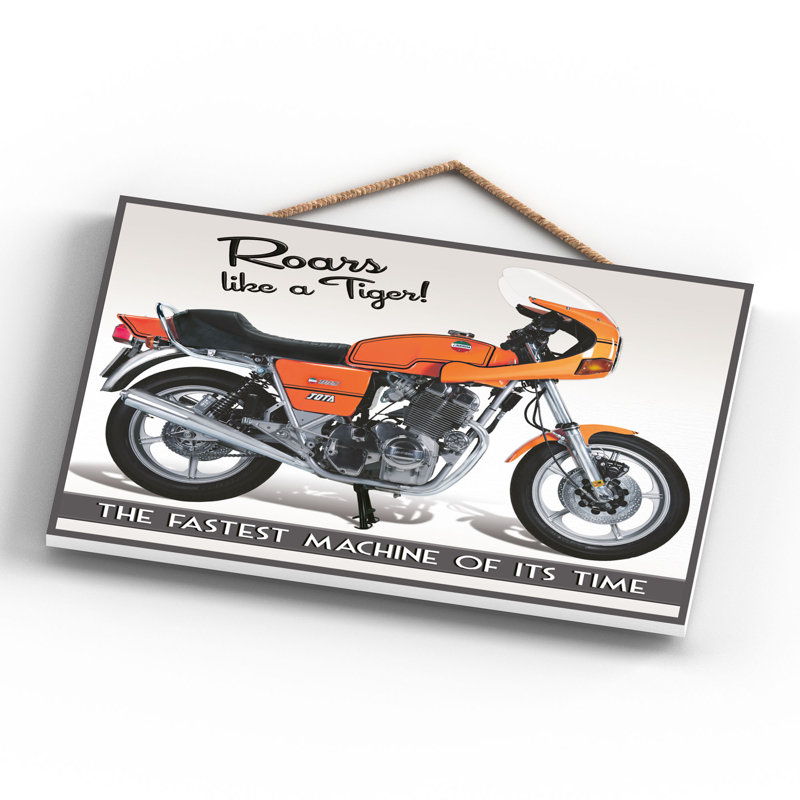 Fastest Machine Of Its Time - Print on MDF