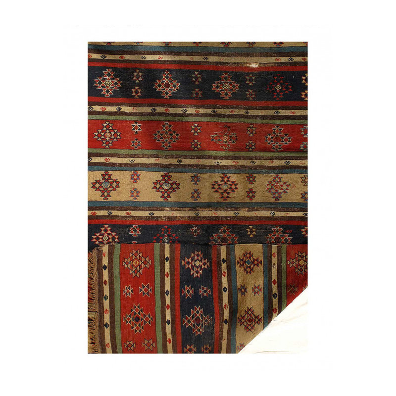 Fine Antique Turkish Kilim 3'3"X 8'3"
