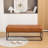 Mikhajlo Faux Leather Upholstered Bench-190281504