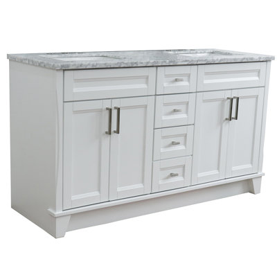 Ensemble de meuble-lavabo double 61 po Viveca