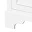 Armoire de salle de bain avec lavabo en céramique, 3 tiroirs et tablettes réglables-1169727221