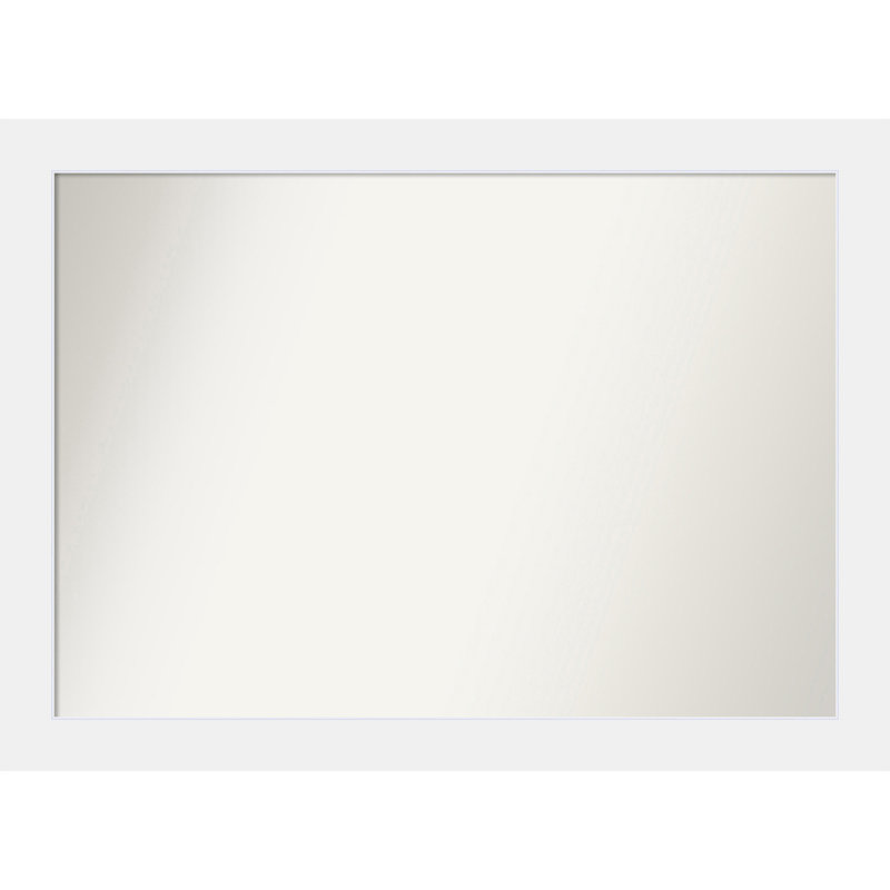 Alaena Solid Wood Wall Mirror, 28" x 37"