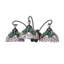 Tiffany 3 - Light Armed Sconce