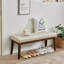 Upholstered Entryway Bench, Bedroom Bench End of Bed-1315806386