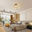 Darvel 1-Light 50cm LED Semi Flush Mount