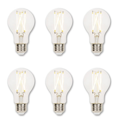 9 Watt (60 Watt Equivalent), A19 LED, Dimmable Light Bulb, Warm White (2700K) E26/Medium (Standard) Base