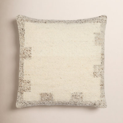 Dia Cotton/Wool Throw Pillow