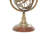 Brass Metal Compass Educational/Geographic Earth Gold Globe
