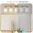5-Lamp Copper Iron Dimmable Glass Vanity Light