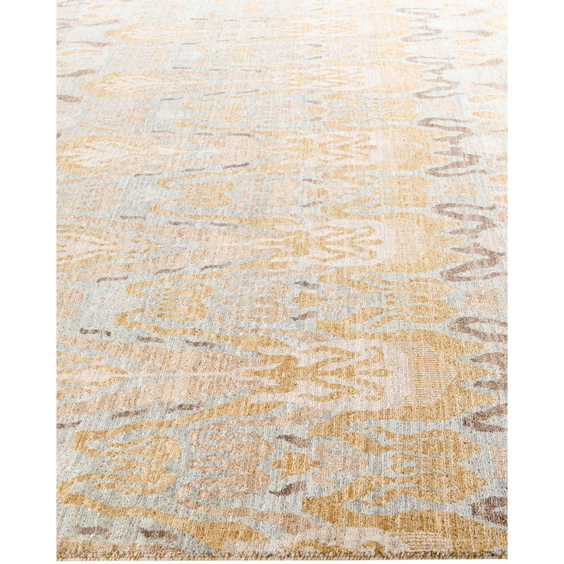 Overdyed One-of-a-Kind 8' 0" X 10' 1" Hand Knotted Area Rug