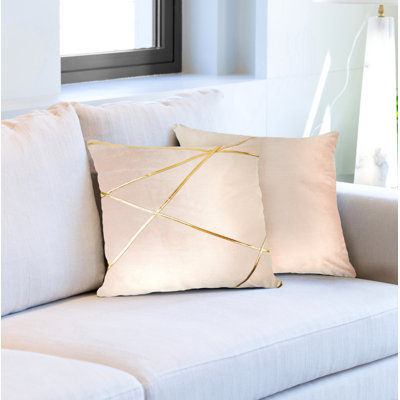 Cloughmills Geometric Square Cushion Cover