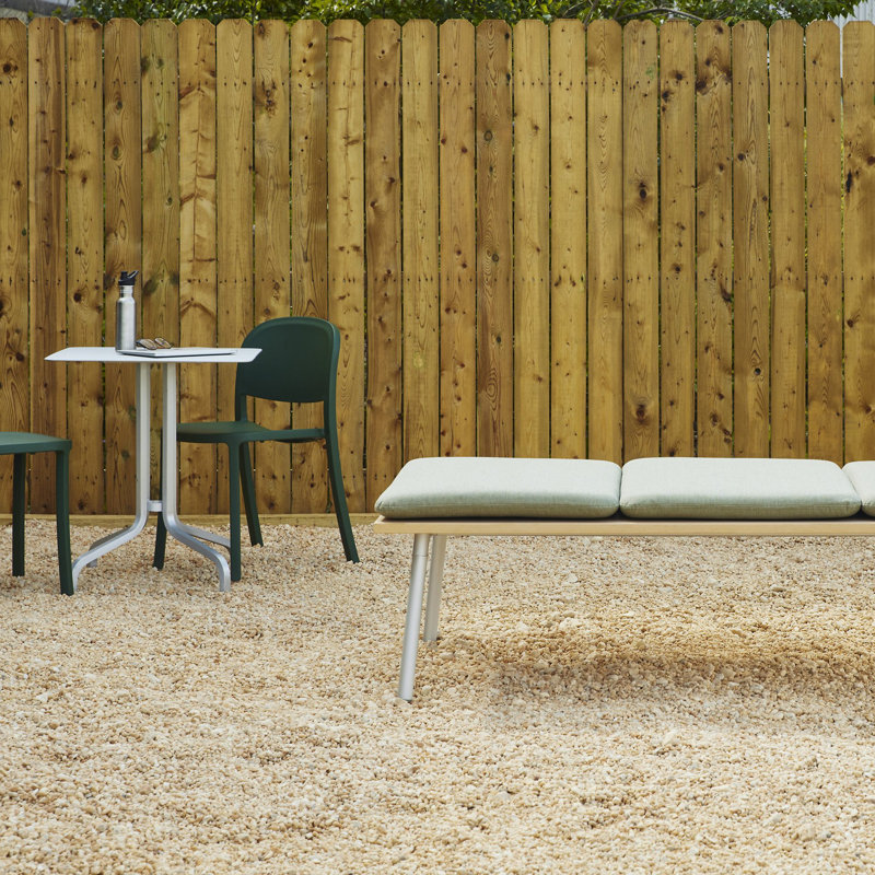 1 Inch Reclaimed Stacking Chair by Jasper Morrison, White