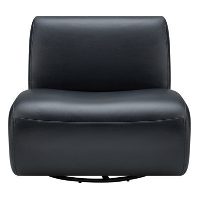 Nita Linen Swivel Lounge Chair