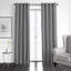 Elsie Linen Look Grommet Drapery Panels Pair-1568587929-1568587925