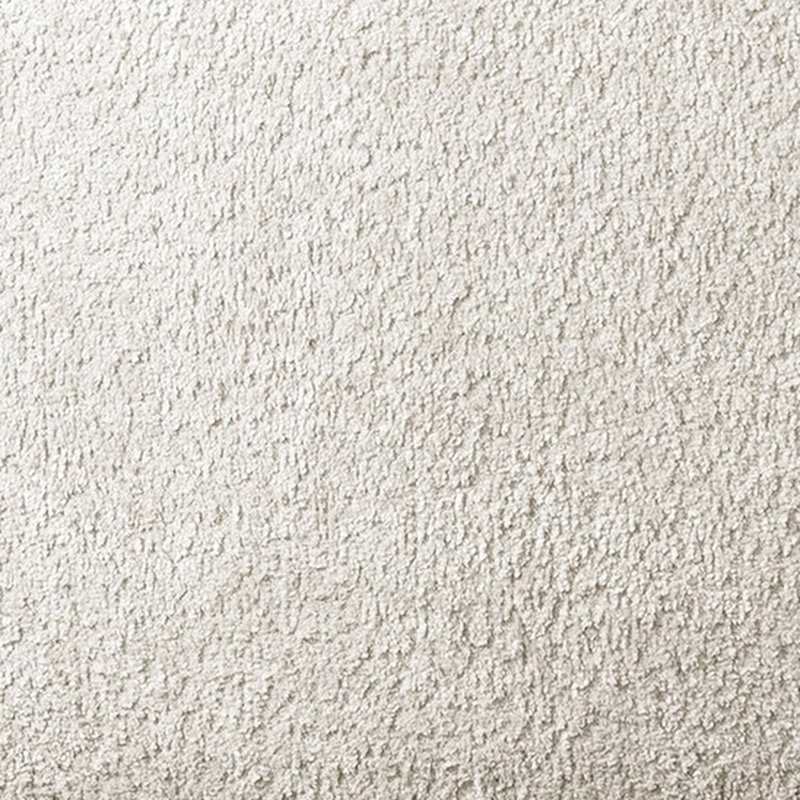 Siège rembourré crème avec pivotement à 360 degrés, conception moderne et chaise pivotante minimaliste en mousse de soutien supérieure