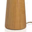 Lampe de table en bois massif Anabelle