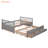 Clayhatchee 3 Drawers Bed with Trundle by Harriet Bee-1851090499-1756763555