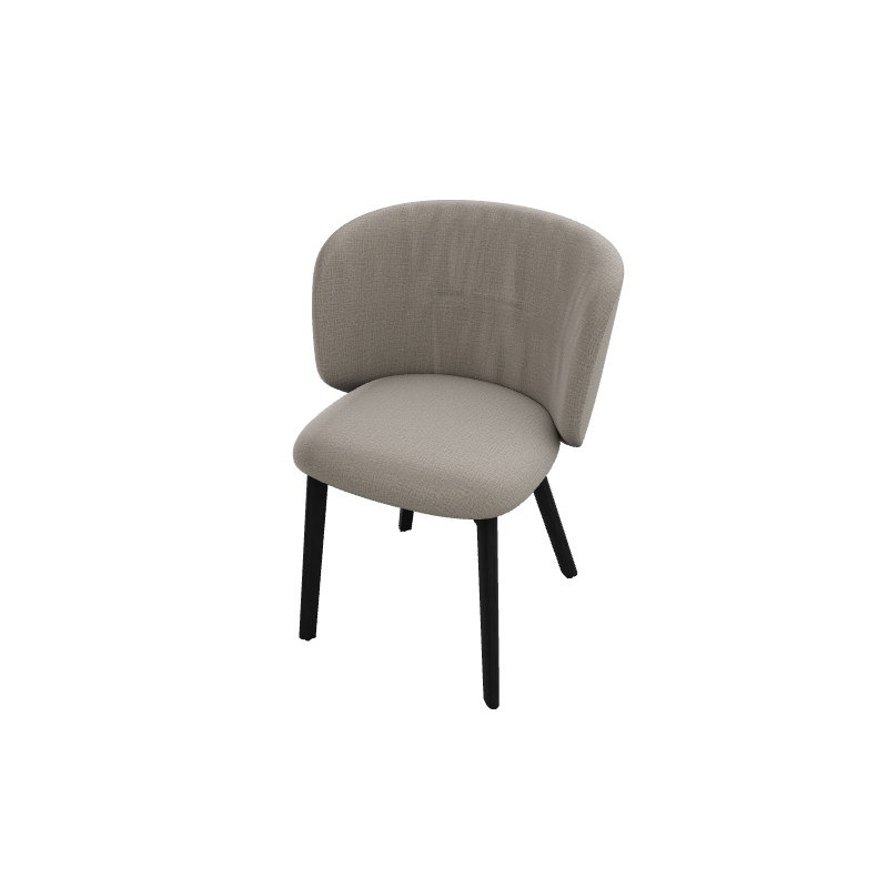 Sweel Chairs, Matt Black, Kalix Sand