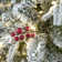 Lighted Flocked Artificial Fir Christmas Tree - Stand Included