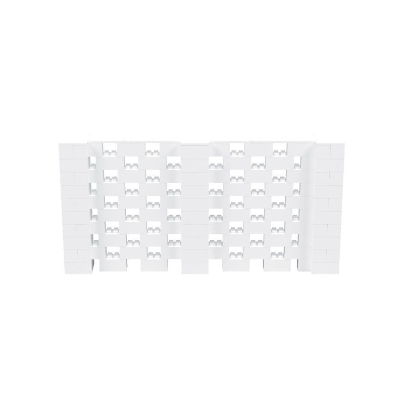 Ensemble mural Everblock, Blanc, H 60 po x l 120 po x P 12 po
