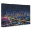 Brisbane City Skyline Australia - Wrapped Canvas Painting-56659234