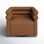 Arve Genuine Leather Swivel Armchair