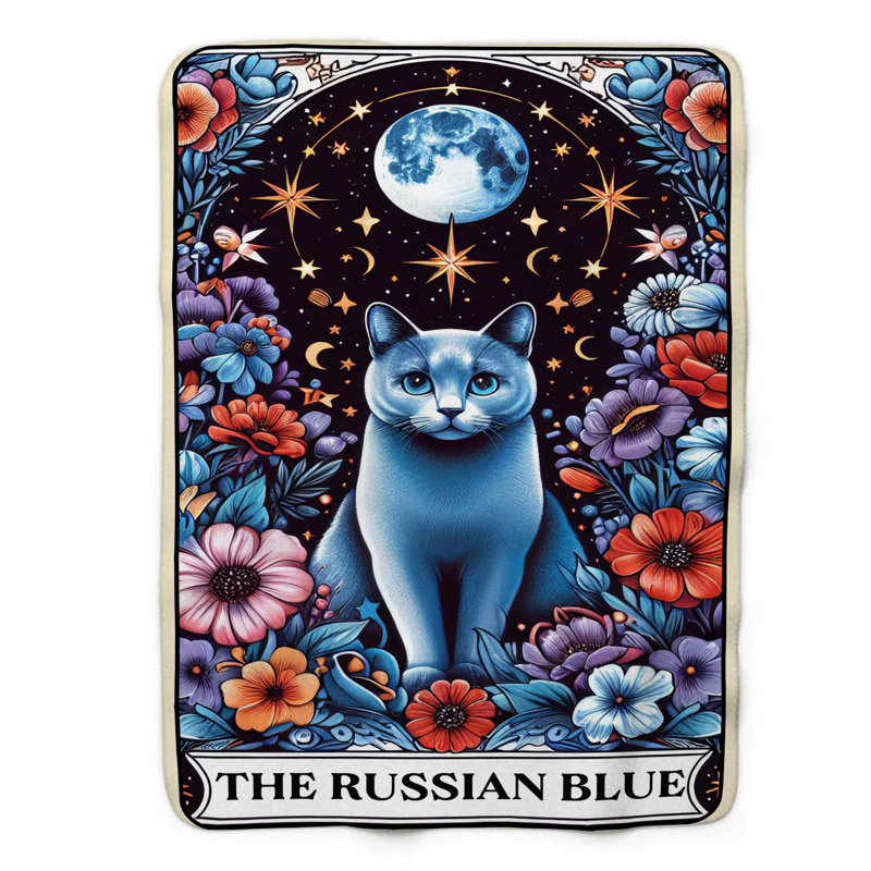 Carte de tarot 1 pièce The Sher, L 50 po x L 60 po