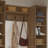 Porto Entryway Hall Tree with 2 Storage Towers-401032385