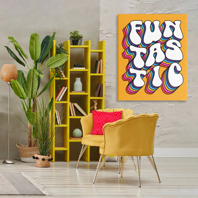 "Funtastic Groovy", art mural sur toile par Ahmad Sayeh Hussein