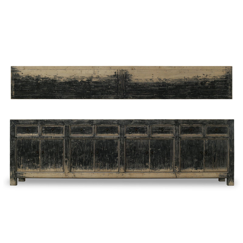 119'' W Sideboard, Black