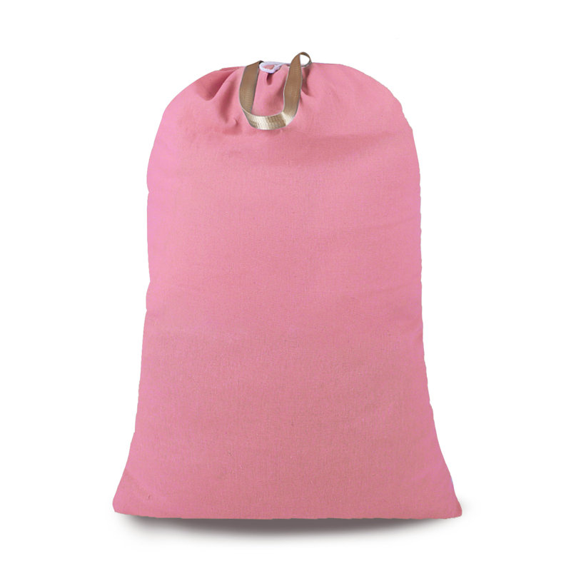 Fabric Laundry Bag, Pink