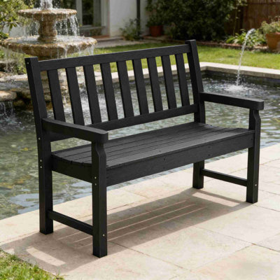 Banc de patio en PEHD