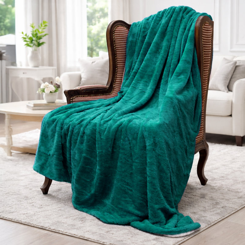 Jeté MPSBL50x60, L 60 po x L 50 po, Vert